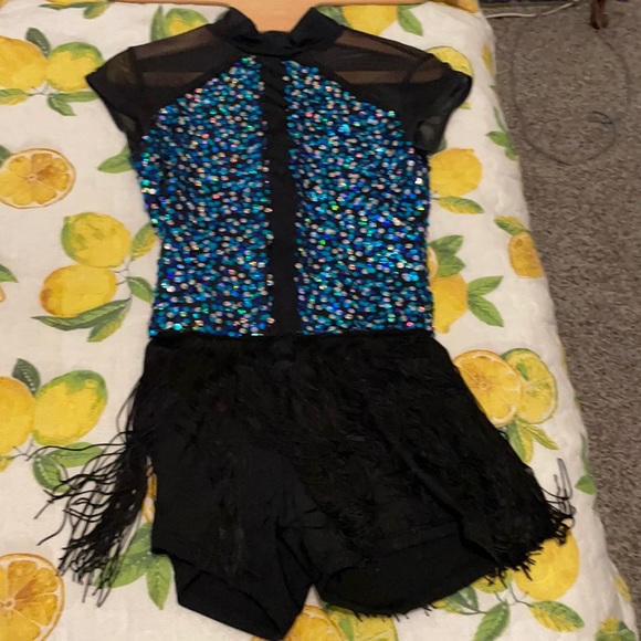 Sequin Dance Biketard - Picture 1 of 10